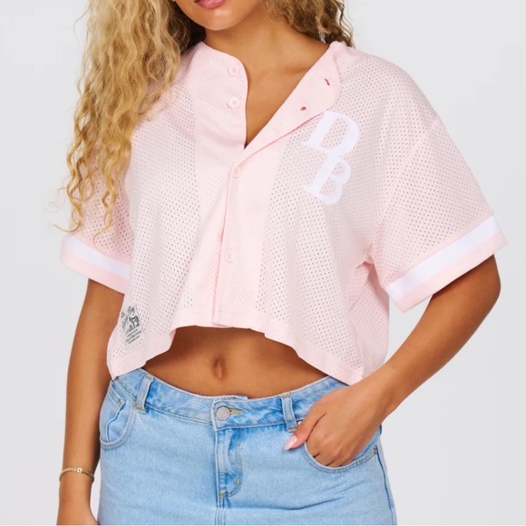 NWT Dairy Boy Homecoming Jersey in Pink - Picture 1 of 16